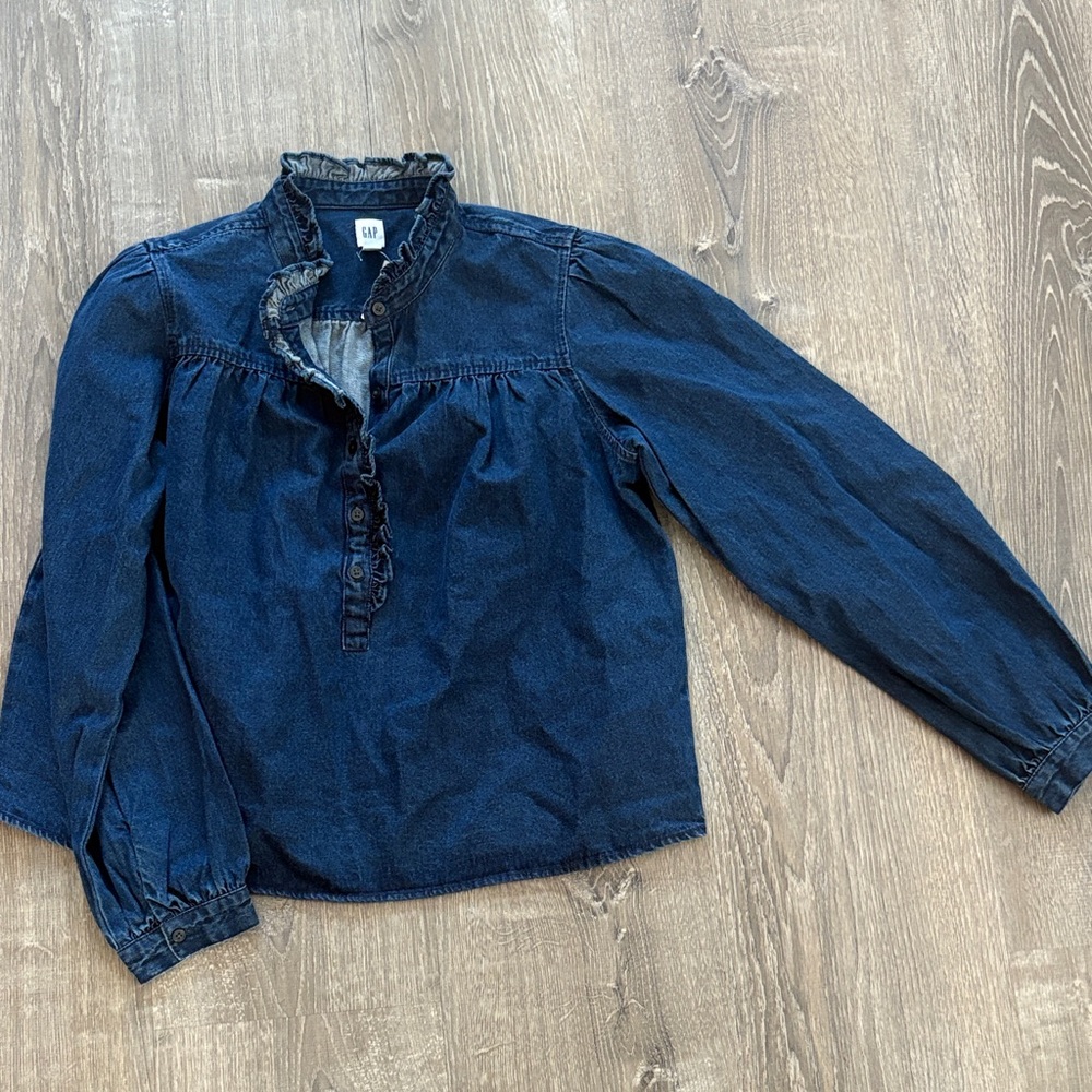 GAP Indigo Denim Top